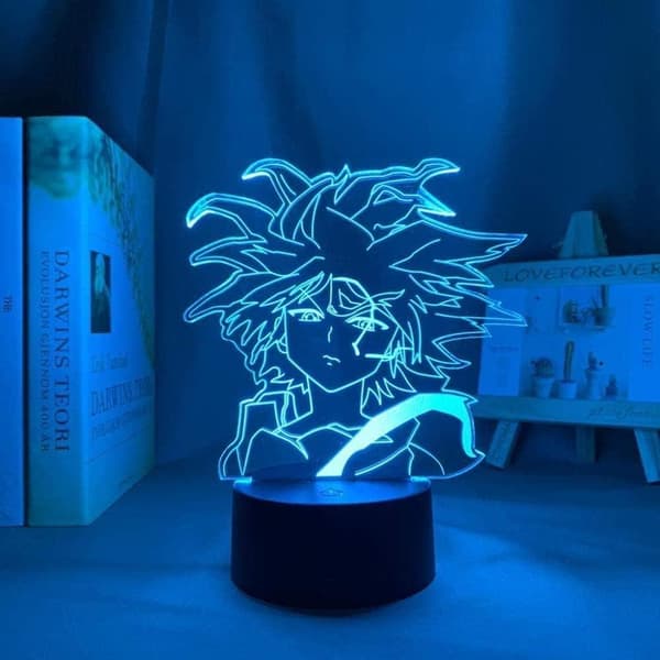 Anime Lampe 3D Illusjon Nattlys Hunter X Hunter Killua LE