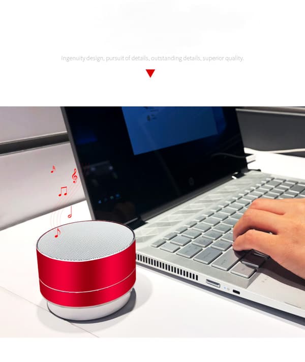 Mini bärbar Bluetooth-kort högtalare trådlös stere