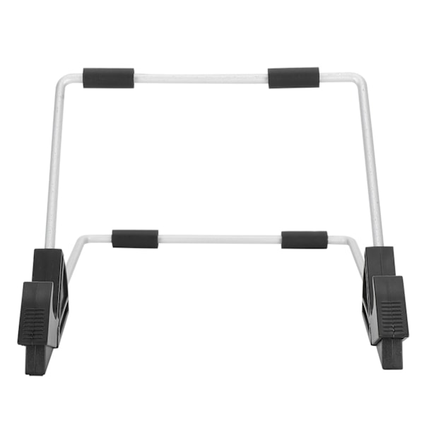 Justerbar nettbrettstøtte Ergonomisk skrivebordsstativ Innovativt avtakbart sammenleggbart svart