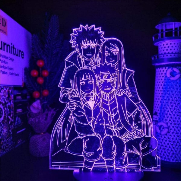 Led nattlampa plugg i Naruto Stuff Jul nattlampa a