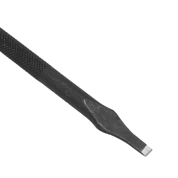 Læder Slot Punch Sort Stål Læder Fin Poleret Flad Spids Hul Puncher3mm