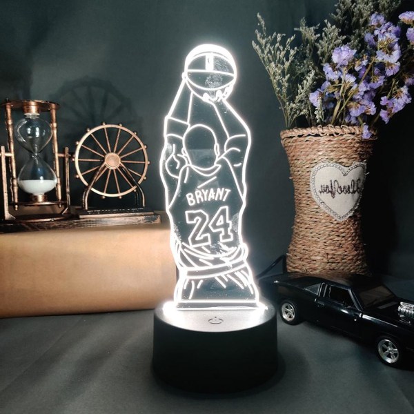 LED Basketball Natlampe 3D Lampe Lavt Effekt Soveværelse Dekoration Lampe til Restaurant Soveværelse Butik