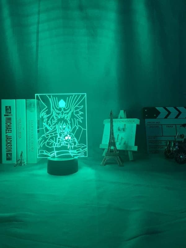 Naruto Kakashi Uchiha Sasuke 3D Illusion Natlampe Sm