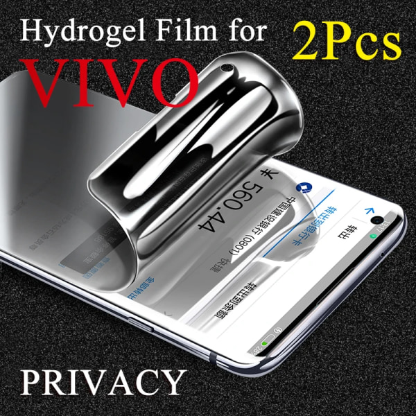 Anti Peeping För VIVO X50 Sekretess Hydrogel Film  Skärmskydd