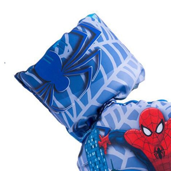 Børns svømmevinger ærme vest svømmearm bånd flydere med talje til svømmetræning Blue Spider