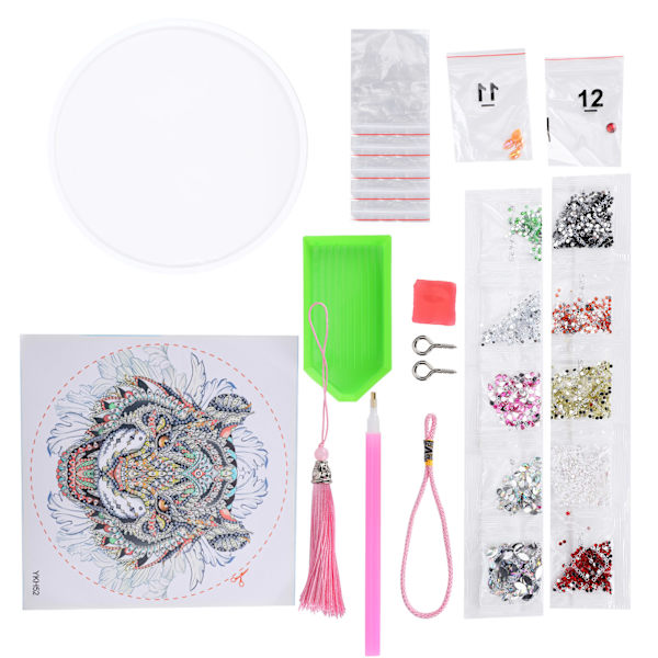 Timanttimaalaussetti 5D DIY lapsille ja aikuisille lahjat taidetarvikkeet EläinkuvatYKH52