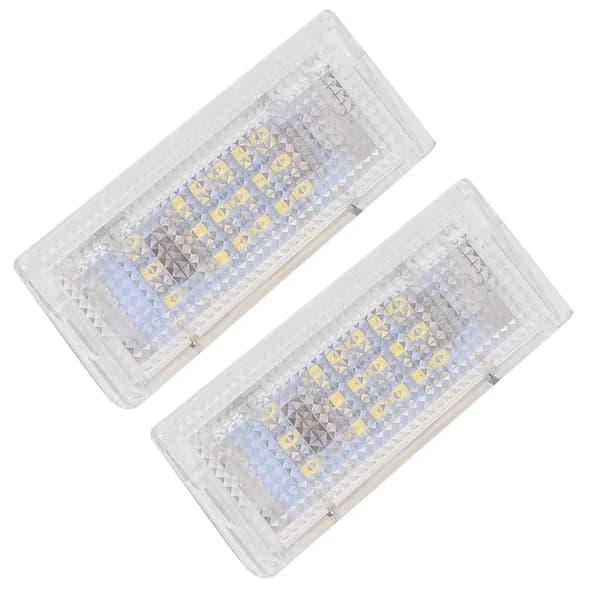1 Par LED-nummerplåtslampa Bakljus Passar för E46 4D Sedan 1998-2005