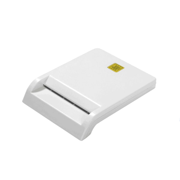 CAC-kortläsare Militär, CAC-läsare, Smart Card Reader DOD Military USB Common Access CAC, Kompatibel med Windows, Mac OS och Linux, Plug N Play, C