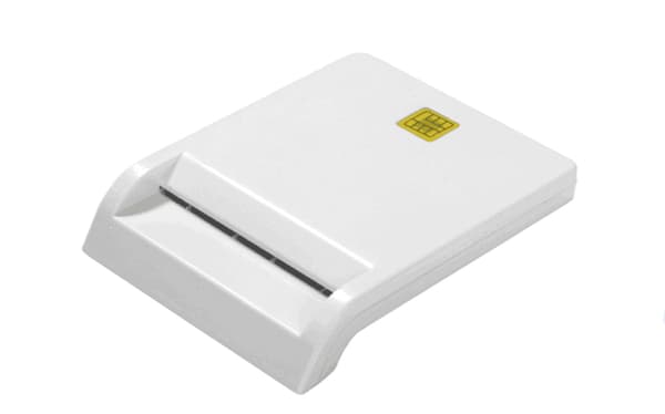 CAC-kortleser militær, CAC-leser, smartkortleser DOD militær USB Common Access CAC, kompatibel med Windows, Mac OS og Linux, Plug N Play, C