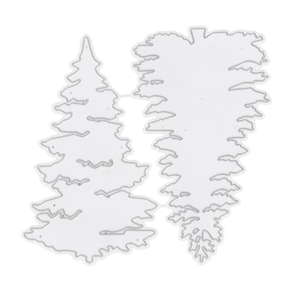 2 stansformar julgranmönster enkel användning hållbar stark unik design stansform