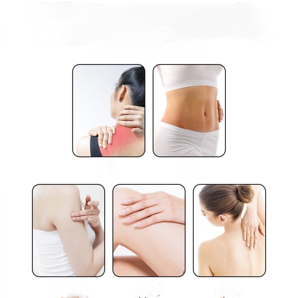 Back Massager, Deep Tissue Neck Massager för smärtlindring, Su