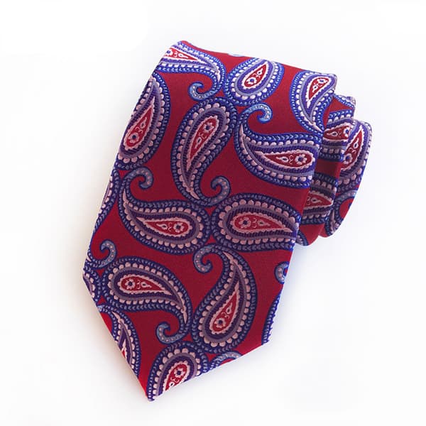 Nyt Klassisk Herre Paisley Silke Slips