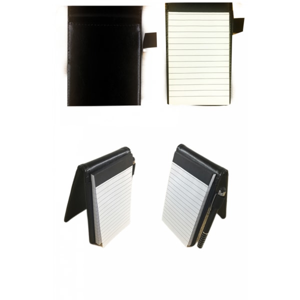 10 stycken små anteckningsblockshållare set fickanteckningsblock 3 x 5 tum