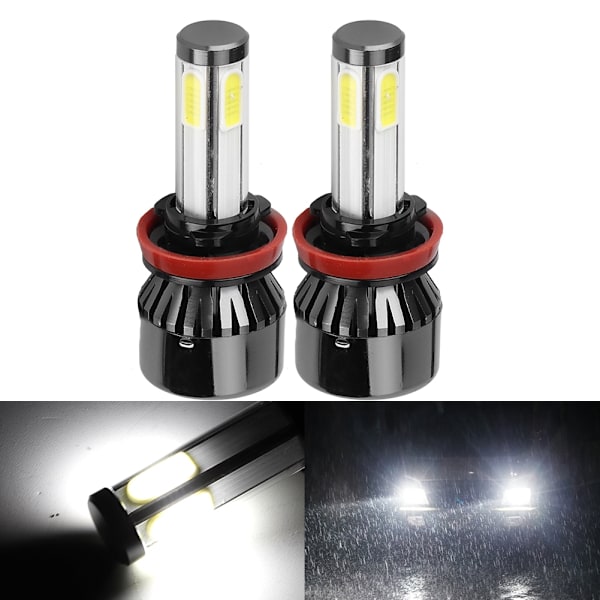 2 st 80W vita LED-strålkastare för bil LED-lampor strålkastare G7 för H8 H9 H11