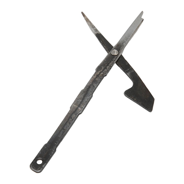 Bunke Nåler Robust Holdbar Rustfritt Metall Enkelt Montering Bunke Saks for Teppe Tufteverktøy Reparasjon Utskifting Kutt Bunke (5in)