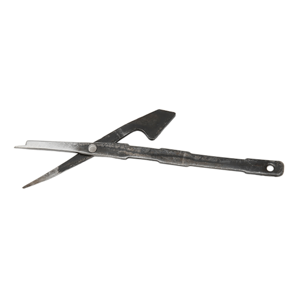 Bunke Nåler Robust Holdbar Rustfritt Metall Enkelt Montering Bunke Saks for Teppe Tufteverktøy Reparasjon Utskifting Kutt Bunke (5in)