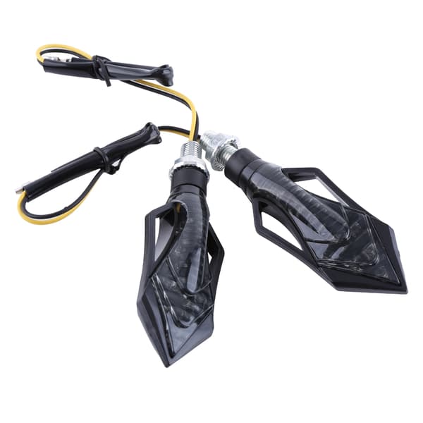Universal Motorcykel LED Blinklys Indikatorlampe Grøn