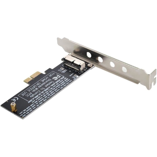 PCI Express PCI-E 1X til 12+16Pin 2013-2017 Mac Pro Air SSD Konverterkort for A1493 A1502 A1465 A1466