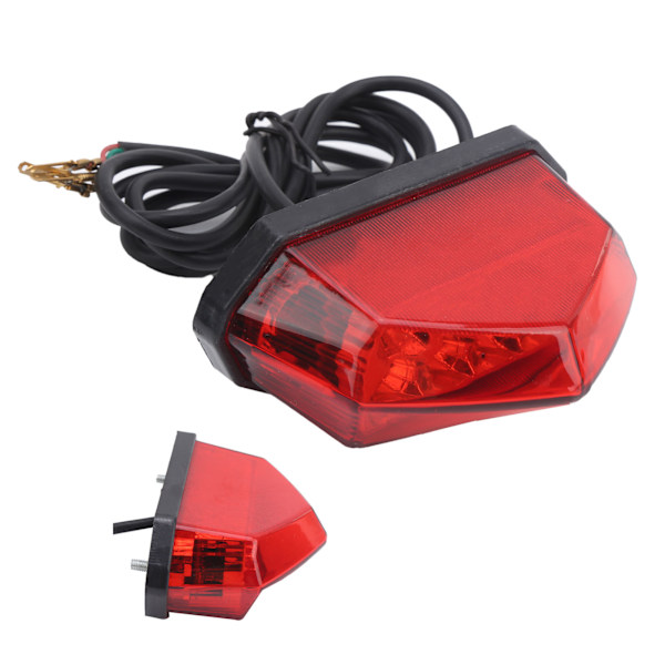 LED-jarruvalo takavalo 12-15V, matala virrankulutus, universaali maastopyörään