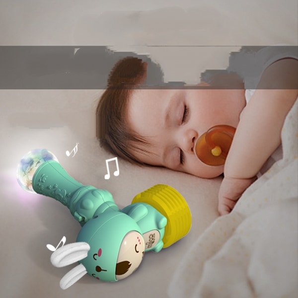 Bunny Smarty Musical Light-Up Rattle, Uppmuntra Utveckling