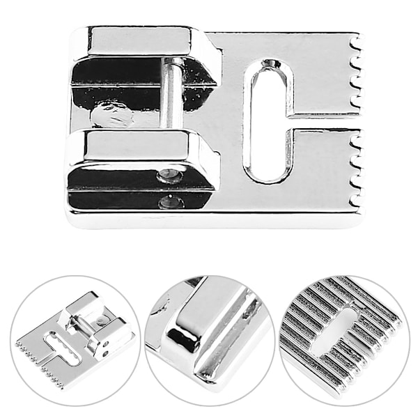Husholdningselektrisk multifunksjonell symaskin Pintuck presserfot med 9 spor