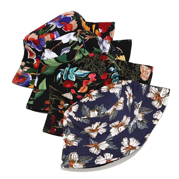 Unisex Print Dobbeltsidet Vendbar Spandhat D