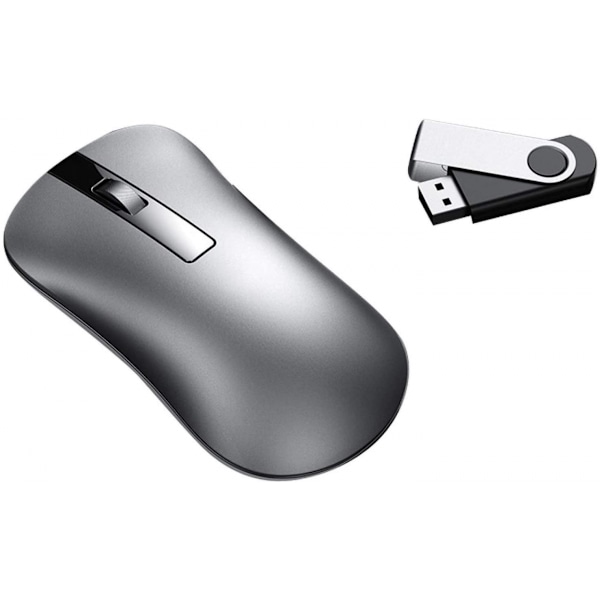 XM10 Trådlös tyst mus, Bluetooth-kompatibel aluminium Sl