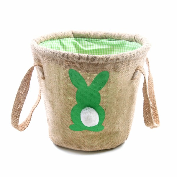 Påskäggkorg för barn Bunny Burlap Bag