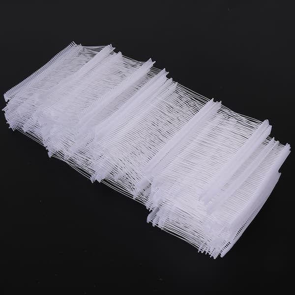 10000 st PP Universal Klädprislappsstift Passar för Prislappspistol Fäststift (Transparent 25mm)