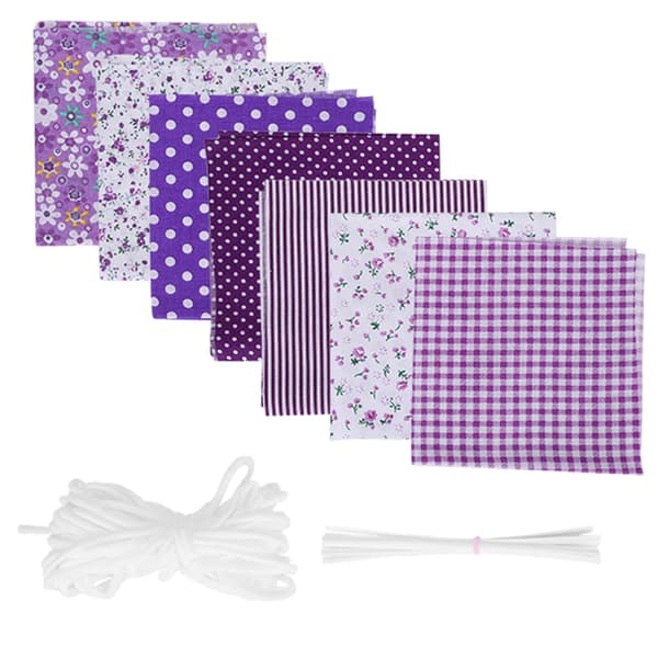 Quilting sy- och hantverksbomullstyg DIY dammsäker munskyddstyg elastiskt repset