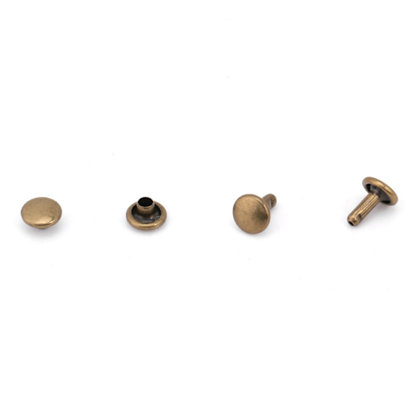 30 stk./sæt Retro nøgleringspung nøglering række arrangør Diy læderhåndværk tilbehør (4 kroge)