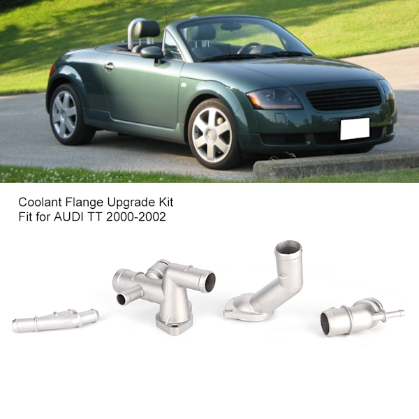 Uppgraderingskit för kylvätskefläns i aluminiumlegering Passar AUDI TT 2000-2002