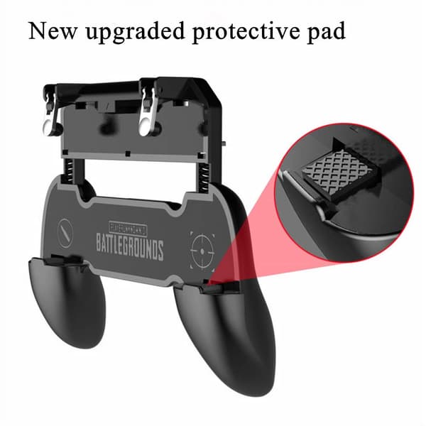 Mobilspil Controller til PUBG Mobil Controller L1R1 Mobilspil Trigger Joystick Gamepad til iOS & Android Telefon(W10 opdatering) W10 Update