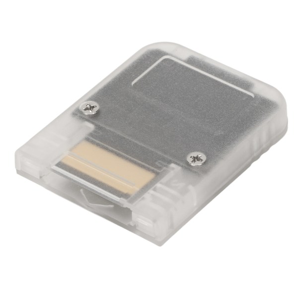 GC2SD-kortläsare Plug and Play Bärbar Professionell Spelkonsol Micro Lagringskort Adapter för Wii för GC Transparent