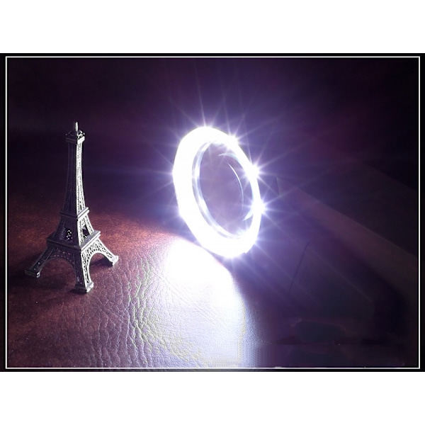 Handhållen förstoringsglas Hem Resa Bärbar LED Äldre R