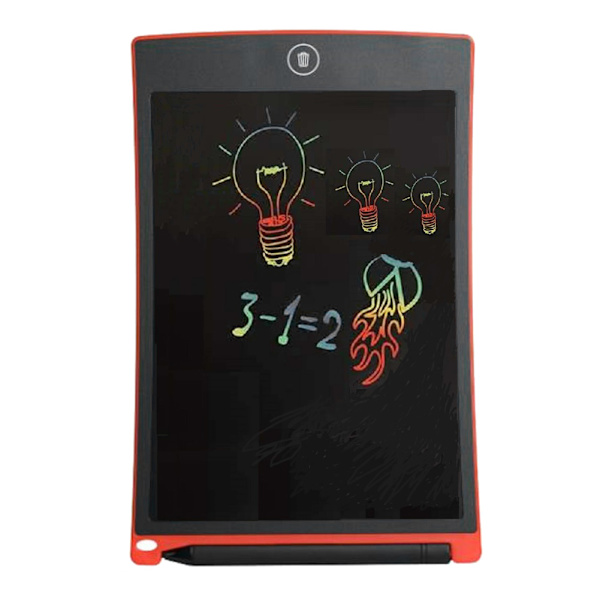 8,5 tum LCD-ritplatta Handwriting Doodle E-Writer Board DIY-ritverktyg Röd