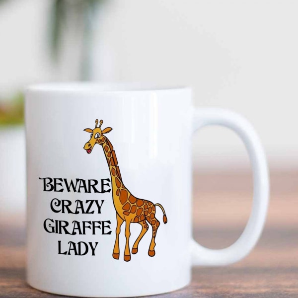Giraf Kaffe Krus Morgenmad Krus Sjov Kaffe Krus 11 Ounces Inspirerende Og Mo