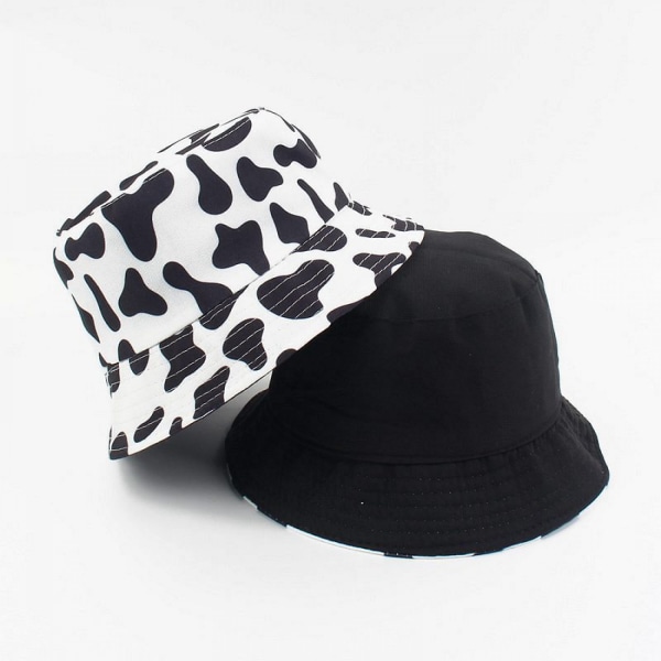 Unisex print Bucket-Hatt Double-Side-Wear Rever
