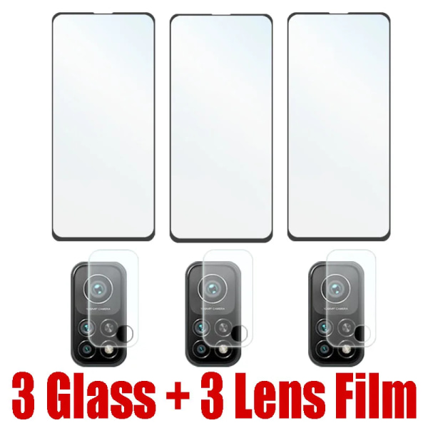 Härdat glas för Xiaomi Mi Note10 Pro 3D skärmskydd