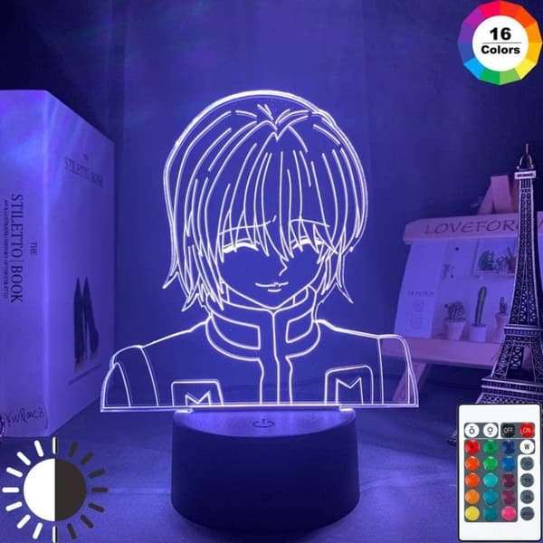 Hunter X Hunter 3D Illuusio Yövalo Lamppu Älykäs Kosketus, Ide