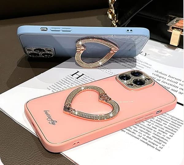 Kompatibel med iPhone 13 Pro Cover til piger Kvinde Sødt Gl