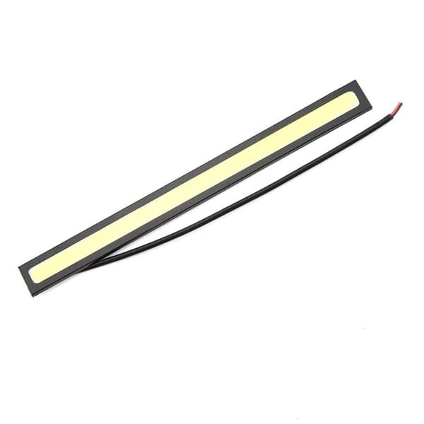 Universal Bil COB LED Dagsljus DRL Dimljus (Vit)
