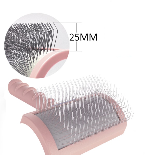Stor Slicker Borste för Hundar - Extra Lång Pin Slicker B