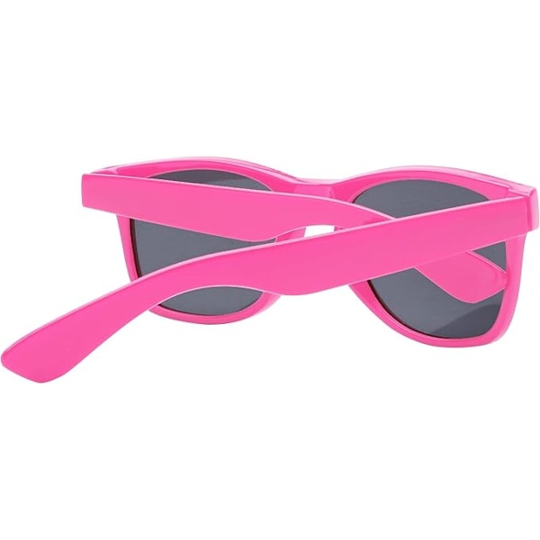 Retro Solglasögon 80-tals Klassisk Vintage Unisex Nerd Färgade Bågar UGGLE
