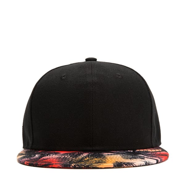 Klassisk Snapback-caps Hip Hop Flat Bill Visor Cap - Unisex Ad D