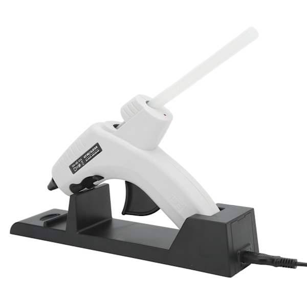 Varme limpistoler med stativ Dryppsikre oppladbare ergonomiske varme smeltepistoler for DIY håndverk Hjemmereparasjon 220‑240V