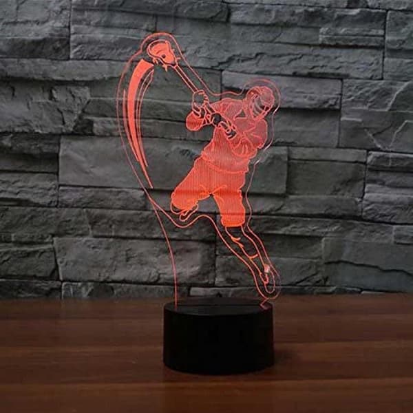 Mode Gave 3D Natlamper Lacrosse Spiller Touch Bord Des