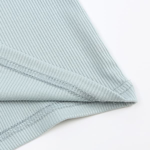 Toddler Solid Cotton Daily Short Summer Pajamas,S(Blå)