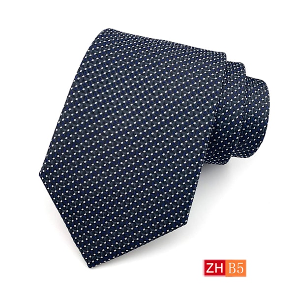 Fashion Tie Klassisk Blommig Herrvävd Jacquard Handgjord Halsduk B5