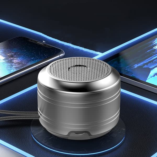 Bluetooth-højttalere med stereolyd, kraftfuld bas Mini højttaler